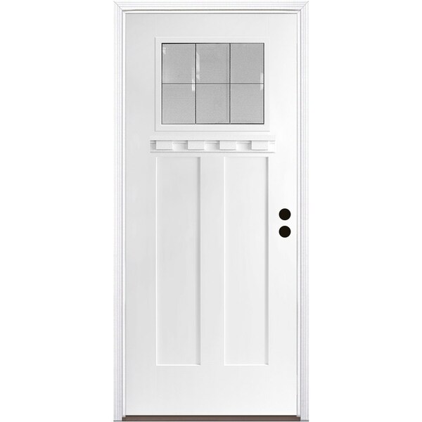 Trimlite Exterior Single Door, Left Hand/Inswing, 1.75 Thick, Fiberglass 3068LHISPSFHFLS200P69161DB - main